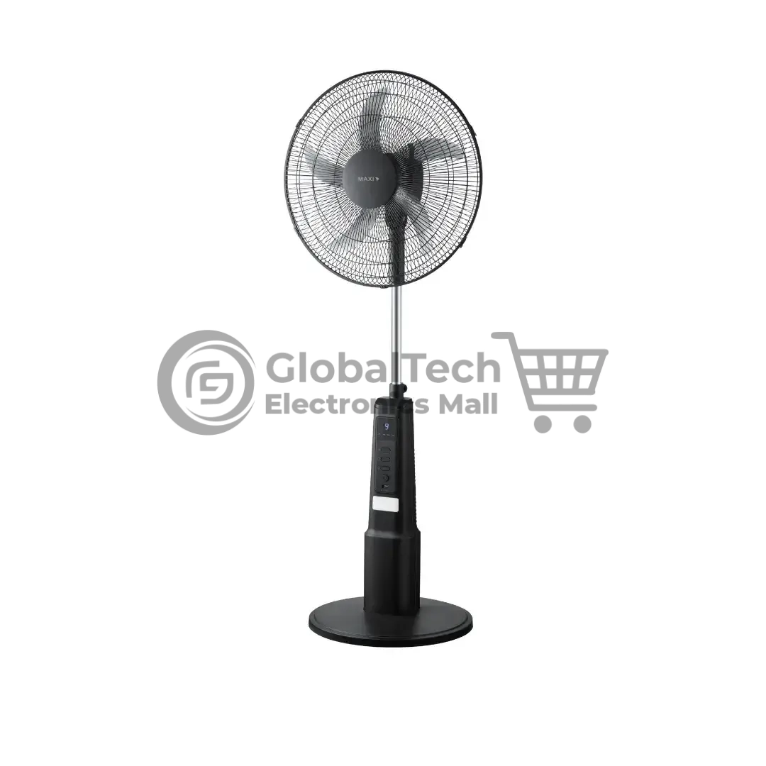 Maxi 18-Inch Rechargeable Standing Fan – Black Maxi 18-Inch Rechargeable Standing Fan – Black