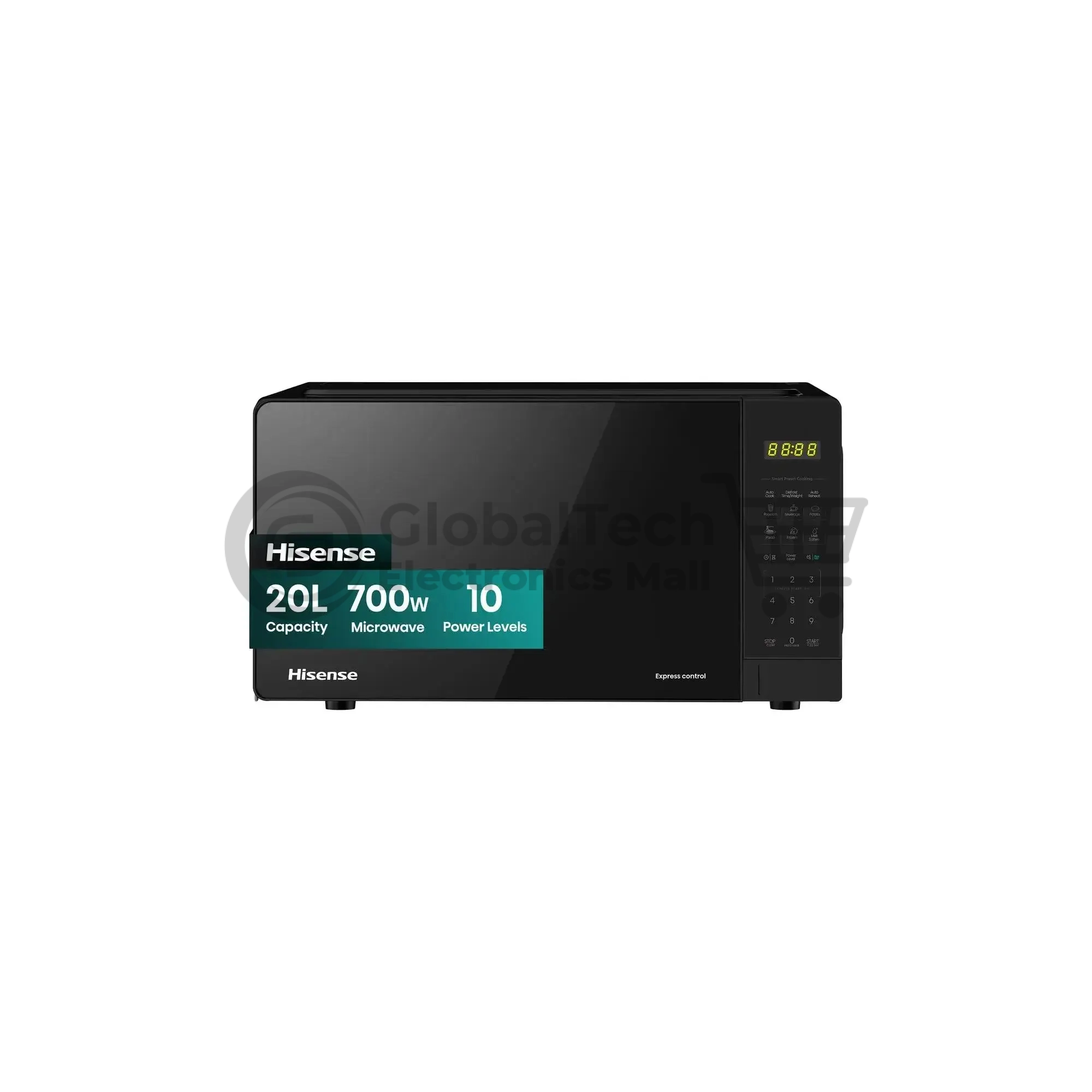 Hisense H20MOBS15 20L 700W Microwave Oven Hisense H20MOBS15 20L 700W Microwave Oven
