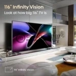 Hisense 116UX 116-Inch ULED RGB-MiniLED 4K Smart TV
