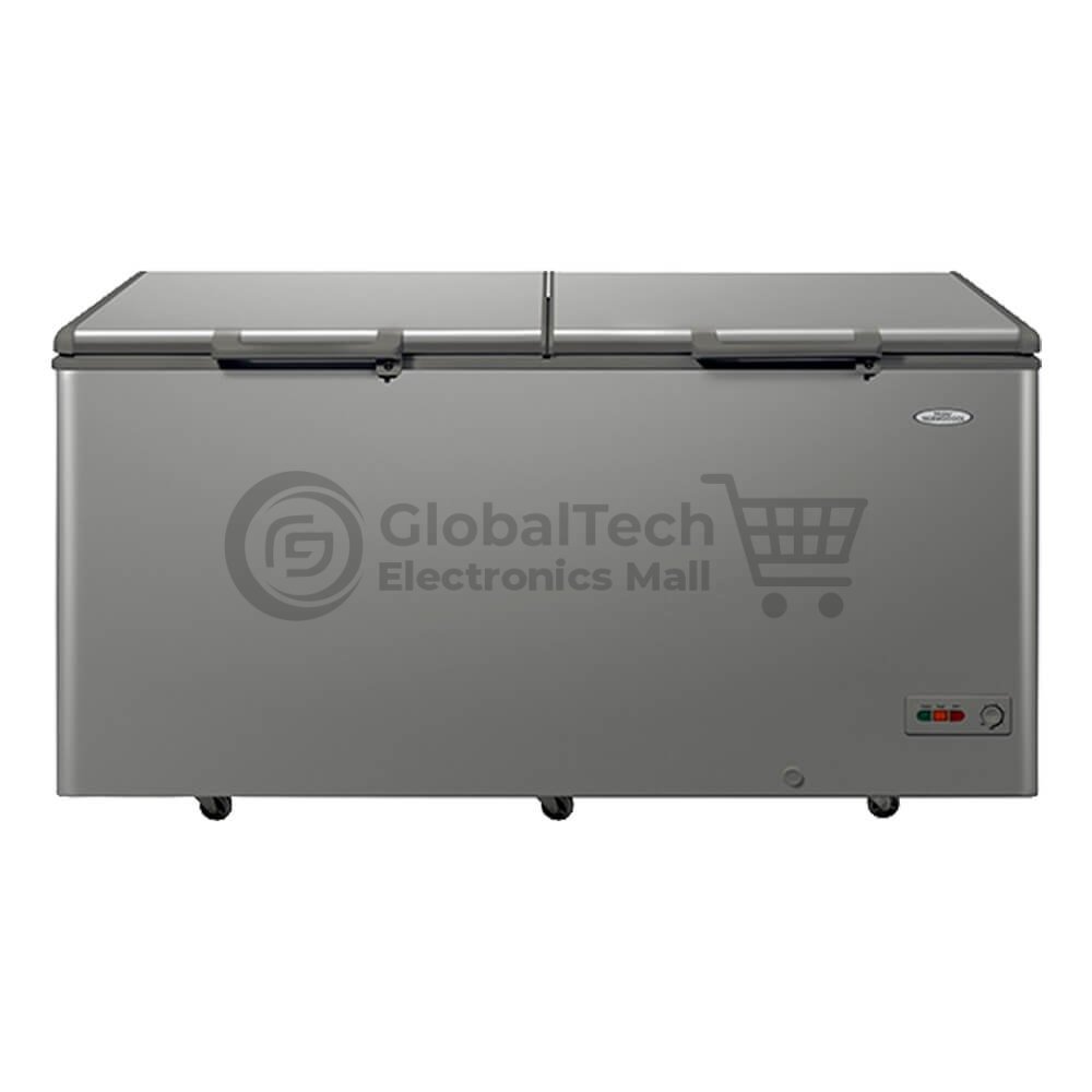 Haier HTF-519IS R6 Silver Energy-Saving Chest Freezer