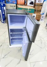Snowsea BCD 136 Double-Door Refrigerator, 110 Litres, Silver