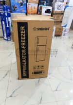 Snowsea BCD 136 Double-Door Refrigerator, 110 Litres, Silver